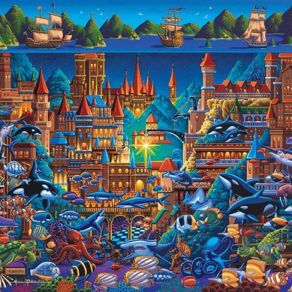 Dowdle Atlantis 100 Piece Puzzle - Picture 2 of 4